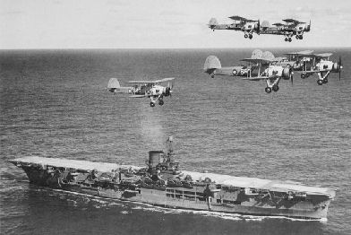 Picture of the HMS Ark Royal
