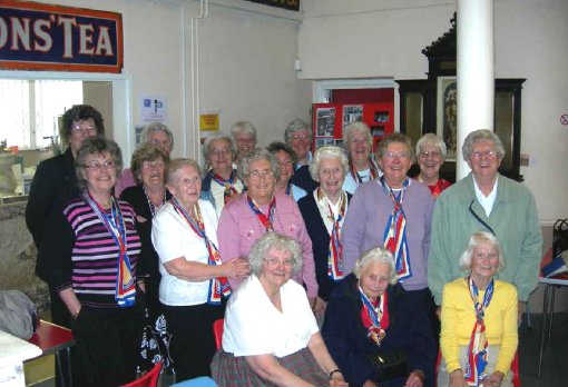 The ladies from the Cwmbran Trefoil Guild