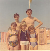 Family picture Great Yarmouth 1969