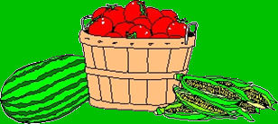 Harvest basket cartoon