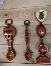 Photograph of Welsh Love Spoons