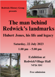 Redwick exhibition poster