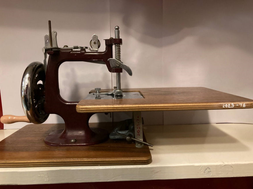 Photo of childs sewing machine