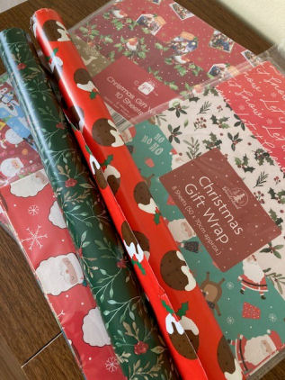 Photo of wrapping paper