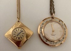 Pendant style watches